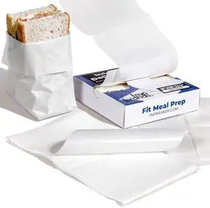500 Pack 6 x 10.75 Inches Deli Wax Paper Sheets, Interfolded Pop-Up Pre-Cut Deli Wraps, Waterproof and Greaseproof Food Wrap Paper for Sandwiches, Restaurants, Bakeries, and Home Use 500 Pack 6 x 10.75 Inches Deli Wax Paper Sheets, Interfolded Pop-Up Pre-Cut Deli Wraps, Waterproof and Greaseproof Food Wrap Paper for Sandwiches, Restaurants, Bakeries, and Home Use