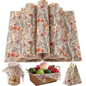 150 Pcs Wildflower Garden Floral Wax Paper Sheets for Food Deli, 9.8 x 8.3 inch Wildflower Greaseproof Wrapping Paper for Sandwich Picnic Basket Liner Birthday Shower Party Supplies 150 Pcs Wildflower Garden Floral Wax Paper Sheets for Food Deli, 9.8 x 8.3 inch Wildflower Greaseproof Wrapping Paper for Sandwich Picnic Basket Liner Birthday Shower Party Supplies