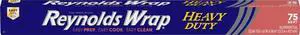 Wrap Heavy Duty Aluminum Foil, 18 Inch Width, 75 Square Feet | Extra-Wide Heavy Duty Foil, Ideal For Large Meats, Food Pans, and Grilling, 18 Inch Wide Roll, Grill Safe, 16.6 yds x 18 in Wrap Heavy Duty Aluminum Foil, 18 Inch Width, 75 Square Feet | Extra-Wide Heavy Duty Foil, Ideal For Large Meats, Food Pans, and Grilling, 18 Inch Wide Roll, Grill Safe, 16.6 yds x 18 in