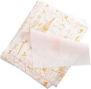 100 Sheets Deli Paper, 14 * 10 inch Sandwich Wrapping Paper, Food Wrapping Paper, for Breads, French Fries, Sandwiches, Burgers, Hot Dogs 100 Sheets Deli Paper, 14 * 10 inch Sandwich Wrapping Paper, Food Wrapping Paper, for Breads, French Fries, Sandwiches, Burgers, Hot Dogs
