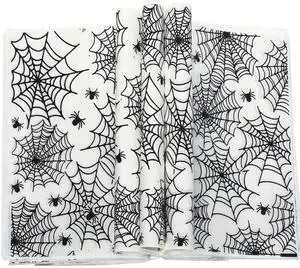 150 Pcs Halloween Wax Paper Sheet for Food Wrap, Black Spider 150 Pcs Halloween Wax Paper Sheet for Food Wrap, Black Spider