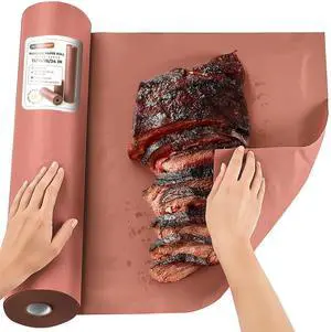 Pink Butcher Paper Roll 18" x 1200" (100') for Smoker BBQ Grilling Smoking Meat Unbleached Uncoated Unwaxed (Pink, 18" x 100') Pink Butcher Paper Roll 18" x 1200" (100') for Smoker BBQ Grilling Smoking Meat Unbleached Uncoated Unwaxed (Pink, 18" x 100')
