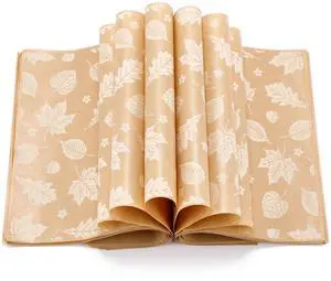 150 Pcs 150 Pcs Fall Wax Paper Sheet, Maple Leaves,Acorns | Autumn Food Wrap Grease Resistant Liners, Thanksgiving Waterproof Wrapping Tissue, Food Picnic Paper for Kitchen 150 Pcs 150 Pcs Fall Wax Paper Sheet, Maple Leaves,Acorns | Autumn Food Wrap Grease Resistant Liners, Thanksgiving Waterproof Wrapping Tissue, Food Picnic Paper for Kitchen