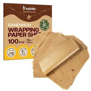 12 Inch Food Wrapping Paper 100PCS, Printed Greaseproof Deli Paper | Unbleached Parchment Paper Wrapping Sheets, Ideal for Bread, Burgers & Sandwiches, Vintage Newsprint, Food-Grade 12 Inch Food Wrapping Paper 100PCS, Printed Greaseproof Deli Paper | Unbleached Parchment Paper Wrapping Sheets, Ideal for Bread, Burgers & Sandwiches, Vintage Newsprint, Food-Grade
