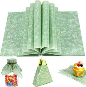 150 Sheets Sage Green Wildflowers Wax Deli Paper, 9.8 x 8.3 Green Wildflowers Greaseproof Food Wax Deli Paper for Birthday Sandwich Wrapping Baby Shower Party Snack Decor 150 Sheets Sage Green Wildflowers Wax Deli Paper, 9.8 x 8.3 Green Wildflowers Greaseproof Food Wax Deli Paper for Birthday Sandwich Wrapping Baby Shower Party Snack Decor