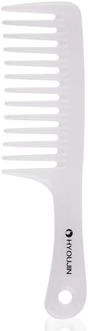 Large Wide Tooth Comb Detangling for Curly,Wet,Dry Hair,White | Smooth Teeth Hair Comb For Women,Men,Shower,Detangler Brush for Reduce Hair Loss and Dandruff & Headache-Minimal breakages Large Wide Tooth Comb Detangling for Curly,Wet,Dry Hair,White | Smooth Teeth Hair Comb For Women,Men,Shower,Detangler Brush for Reduce Hair Loss and Dandruff & Headache-Minimal breakages