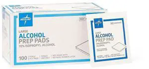 Sterile Alcohol Prep Pads, Large, 100 Count Sterile Alcohol Prep Pads, Large, 100 Count