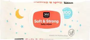 Soft & Strong Disposable Baby Wipes, Fragrance-Free, 100 Count Soft & Strong Disposable Baby Wipes, Fragrance-Free, 100 Count