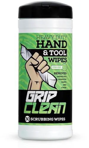 Heavy Duty Hand Cleaning Wipes, Waterless Hand Cleaner For Mechanics, 30 Ct | Dual Sided Citrus Shop Wipes, Grease, Oil, Paint & Adhesive Remover For Hands & Tools, Garage, Vehicles & Job Sites Heavy Duty Hand Cleaning Wipes, Waterless Hand Cleaner For Mechanics, 30 Ct | Dual Sided Citrus Shop Wipes, Grease, Oil, Paint & Adhesive Remover For Hands & Tools, Garage, Vehicles & Job Sites