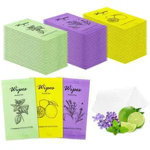 Individual Hand Wipes Wet Wipes Travel Size,Wet Wipes Individually Wrapped | 60PCS Bulk Cleansing Travel Size Wipes for Wedding Travel Restaurant Barbecue(Mint,Lemon,Lavender) Individual Hand Wipes Wet Wipes Travel Size,Wet Wipes Individually Wrapped | 60PCS Bulk Cleansing Travel Size Wipes for Wedding Travel Restaurant Barbecue(Mint,Lemon,Lavender)
