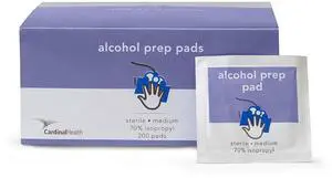 - Alcohol Prep Pad, 2-Ply Medium (200 Count) - Alcohol Prep Pad, 2-Ply Medium (200 Count)