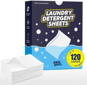 Eco-Friendly Laundry Detergent Sheets, 120 Loads Fresh Linen Scent, Powerful Cleaning Dissolves Easily Zero Waste Hypoallergenic Laundry Sheets for Sensitive Skin Travel Home Eco-Friendly Laundry Detergent Sheets, 120 Loads Fresh Linen Scent, Powerful Cleaning Dissolves Easily Zero Waste Hypoallergenic Laundry Sheets for Sensitive Skin Travel Home