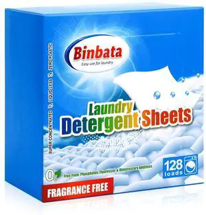 Laundry Detergent Sheets Up to 128 Loads, Plastic Free Eco-Friendly | Unscented Liquidless Soap, Hypoallergenic Biodegradable Sheets, Suitable for Sensitive Skin, Great For Travel, Fragrance Free Laundry Detergent Sheets Up to 128 Loads, Plastic Free Eco-Friendly | Unscented Liquidless Soap, Hypoallergenic Biodegradable Sheets, Suitable for Sensitive Skin, Great For Travel, Fragrance Free