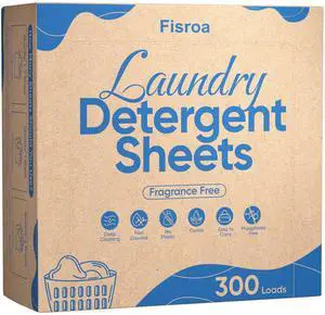 Laundry Detergent Sheets 300 Loads Travel Washer Strips, Unscented | Fragrance Free Eco-friendly Clothes Washing Detergent Sheets Plastic-Free Liquidless Laundry Strips Tablet Laundry Detergent Sheets 300 Loads Travel Washer Strips, Unscented | Fragrance Free Eco-friendly Clothes Washing Detergent Sheets Plastic-Free Liquidless Laundry Strips Tablet