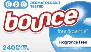 Free & Gentle Dryer Sheets, Unscented, 240 Count Free & Gentle Dryer Sheets, Unscented, 240 Count