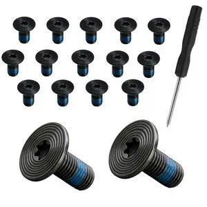 14Pcs Compatible with Ridge Wallet Screws | 14Pcs Anti Loosening for Ridge Wallet Screws Replacement &T5 Torx Screwdriver,Fit for The RidgeWallet &Minimalist 14Pcs Compatible with Ridge Wallet Screws | 14Pcs Anti Loosening for Ridge Wallet Screws Replacement &T5 Torx Screwdriver,Fit for The RidgeWallet &Minimalist