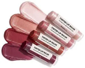 Tinted Lip Balm 4 Pack of Assorted Colors - Beeswax, Coconut Oil, Cocoa Butter, Vitamin E - Moisturize and Beautify - Paraben Free | Organic Beeswax, Organic Coconut Oil Cocoa Butter, Vitamin E, Tinted Lip Balm 4 Pack of Assorted Colors - Beeswax, Coconut Oil, Cocoa Butter, Vitamin E - Moisturize and Beautify - Paraben Free | Organic Beeswax, Organic Coconut Oil Cocoa Butter, Vitamin E,