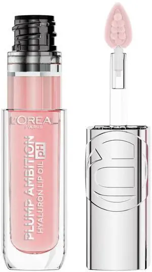 Hyaluron Lip Oil, Color Shifting Lip Tint with 24HR Hydration, Volumizing Shine and Lasting Color, 020 pH Rosé Hyaluron Lip Oil, Color Shifting Lip Tint with 24HR Hydration, Volumizing Shine and Lasting Color, 020 pH Rosé