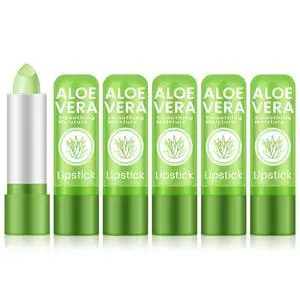 PH Color Changing Lipstick, Change from Green to Natural Pink, Deep Hydrating Tinted Lip Balm, Daily Lip Moisturizer for Dry Cracked Lips, with Real Aloe Vera PH Color Changing Lipstick, Change from Green to Natural Pink, Deep Hydrating Tinted Lip Balm, Daily Lip Moisturizer for Dry Cracked Lips, with Real Aloe Vera