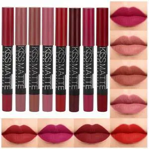 8Pcs Matte Lipstick and Lip Crayon Lip Liner Pencil Pen Set for Women Dark Ruby Deep Red Nude Beige Chestnut Brown Mauve Plum Purple Wine Red Matte Lip Liner Crayon and Liquid Lipstick 03 8Pcs Matte Lipstick and Lip Crayon Lip Liner Pencil Pen Set for Women Dark Ruby Deep Red Nude Beige Chestnut Brown Mauve Plum Purple Wine Red Matte Lip Liner Crayon and Liquid Lipstick 03
