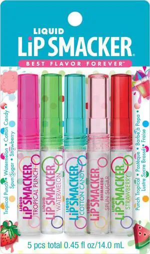 Liquid Lip Gloss Friendship Pack, 5 Count Liquid Lip Gloss Friendship Pack, 5 Count