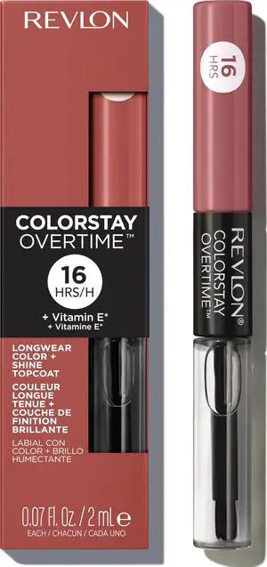 , 0.07 fl oz | Dual-ended liquid lipstick with clear lip gloss. Moisturizing ingredients. Won't smudge, bleed or feather. , 0.07 fl oz | Dual-ended liquid lipstick with clear lip gloss. Moisturizing ingredients. Won't smudge, bleed or feather.