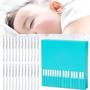Sticky Ear Cleaning Stick, 2026 New Reusable Ear Wax Removal Tools with Dust Cover Packaging, Earwax Removal Adhesive Swabs for Kids and Adults (Small, 24PCS) Sticky Ear Cleaning Stick, 2026 New Reusable Ear Wax Removal Tools with Dust Cover Packaging, Earwax Removal Adhesive Swabs for Kids and Adults (Small, 24PCS)