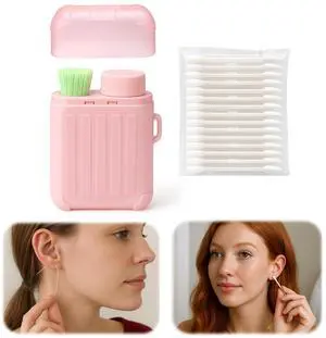 Ear Piercing Cleaner,Ear Piercing Cleaning Kit for Girls Women Men | Earring Hole Piercing Aftercare Cleaning Tool Set with 240pcs Disposable Ear Piercing Cleaner Floss,50pcs Cotton Swabs,Pink Ear Piercing Cleaner,Ear Piercing Cleaning Kit for Girls Women Men | Earring Hole Piercing Aftercare Cleaning Tool Set with 240pcs Disposable Ear Piercing Cleaner Floss,50pcs Cotton Swabs,Pink