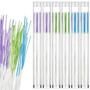 360 Pcs Ear Hole Piercing Cleaner Floss,Green, Purple, Blue | Disposable Piercing Aftercare Cleaning Tool for Women Men, More Flexible, Softer And More Comfortable, Easily Remove Odors 360 Pcs Ear Hole Piercing Cleaner Floss,Green, Purple, Blue | Disposable Piercing Aftercare Cleaning Tool for Women Men, More Flexible, Softer And More Comfortable, Easily Remove Odors