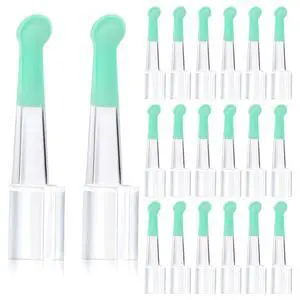 20 Pieces Ear Spoon Tips Cleaner Replacement Set for 3.5 mm Otoscope Plastic Reusable Ear Cleaner Tips for Teens Adults Family Health Care 20 Pieces Ear Spoon Tips Cleaner Replacement Set for 3.5 mm Otoscope Plastic Reusable Ear Cleaner Tips for Teens Adults Family Health Care