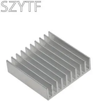 Heatsink Radiator Cooler Radiator 35x35x10MM Black Slot Heat Sink Heatsink Radiator Cooler Radiator 35x35x10MM Black Slot Heat Sink