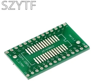 10pcs/bag SSOP28 SOP28 TSSOP28 to DIP28 Adapter Converter PCB Board 0.65MM 1.27MM 10pcs/bag SSOP28 SOP28 TSSOP28 to DIP28 Adapter Converter PCB Board 0.65MM 1.27MM