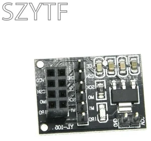 1PCS Socket Adapter plate Board for 8Pin NRF24L01 Transceive module 51 1PCS Socket Adapter plate Board for 8Pin NRF24L01 Transceive module 51