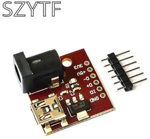 MINI USB 5V USB socket power connector AMS1117 3.3V DC power outlet MINI USB 5V USB socket power connector AMS1117 3.3V DC power outlet