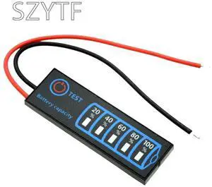 2S-8S Capacity Indicator DC 5V-30V LED Tester for Ternary Lithium LiFePO4 Lead-Acid Charge Level Voltmeter 2S-8S Capacity Indicator DC 5V-30V LED Tester for Ternary Lithium LiFePO4 Lead-Acid Charge Level Voltmeter