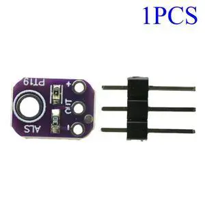 ALS-PT19 Analog Ambient Light Sensor Module 2.5V-5.5V Human Eye Spectral Phototransistor Illumination Detection ALS-PT19 Analog Ambient Light Sensor Module 2.5V-5.5V Human Eye Spectral Phototransistor Illumination Detection