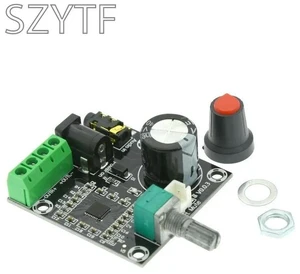 PAM8610 dual channel 12V high-definition power amplifier board pure digital power amplifier 15W*2 high power PAM8610 dual channel 12V high-definition power amplifier board pure digital power amplifier 15W*2 high power