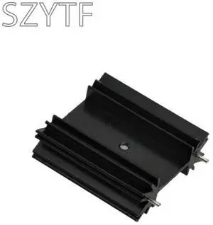 Transistor Heat Sink Block 38X34X12MM Electronic Audio TO-247 Triode Aluminum Radiator Transistor Heat Sink Block 38X34X12MM Electronic Audio TO-247 Triode Aluminum Radiator