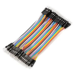 40PCS 10CM 2.54MM Row Male to Male Dupont Cable Breadboard Jumper Wire For 40PCS 10CM 2.54MM Row Male to Male Dupont Cable Breadboard Jumper Wire For