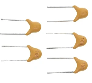 50Pcs 0.1uF 104 50V Monolithic Ceramic Chip Capacitor 100% Origin 50Pcs 0.1uF 104 50V Monolithic Ceramic Chip Capacitor 100% Origin