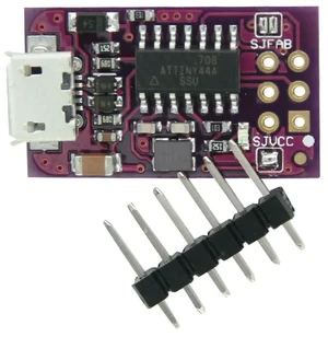Micro USB Tiny AVR ISP ATtiny44 ATTiny45 ATTiny85 USBTinyISP Programmer Module IDE Bootloader ISP Microcontroller 5V Micro USB Tiny AVR ISP ATtiny44 ATTiny45 ATTiny85 USBTinyISP Programmer Module IDE Bootloader ISP Microcontroller 5V
