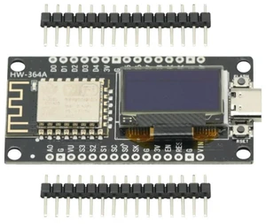 NodeMCU ESP8266 V3 Development Board With 0.96 Inch OLED Display CH340 ESP-12F Module TYPE-C USB For /Micropython NodeMCU ESP8266 V3 Development Board With 0.96 Inch OLED Display CH340 ESP-12F Module TYPE-C USB For /Micropython