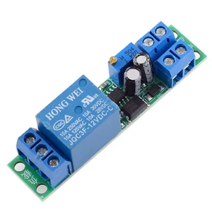 DC 12V Adjustable Signal Trigger Timing Timer Delay Turn Off Delay Timer Switch Automatic Start Relay Module W/ Optocoupler 1pcs DC 12V Adjustable Signal Trigger Timing Timer Delay Turn Off Delay Timer Switch Automatic Start Relay Module W/ Optocoupler 1pcs