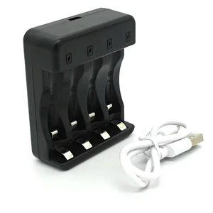 For Rechargeable Lithium 4-slot Fast Charging Lithium-ion Charger Indicator Charging Cable With LED For Rechargeable Lithium 4-slot Fast Charging Lithium-ion Charger Indicator Charging Cable With LED