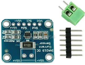INA219 DC Current Power Supply Sensor Breakout Board Module Sensor Module I2C interface For DIY DC INA219B INA219 DC Current Power Supply Sensor Breakout Board Module Sensor Module I2C interface For DIY DC INA219B