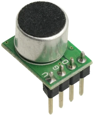 MAX9812L Voice Module Electret Amplifier Module Microphone Preamplifier Module DC 3.3-5.5V MAX9812L Voice Module Electret Amplifier Module Microphone Preamplifier Module DC 3.3-5.5V