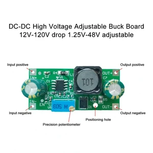 Adjustable Voltage Step-down Power Regulator Module 48V 60V 100V to 1.25V-48V DC Adjustable Voltage Step-down Power Regulator Module 48V 60V 100V to 1.25V-48V DC