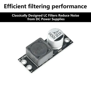 DC 16V 2A LC Filter Power Filter Eliminates Image Transmission Ripple Interference Video Signal Filtering Module DC 16V 2A LC Filter Power Filter Eliminates Image Transmission Ripple Interference Video Signal Filtering Module