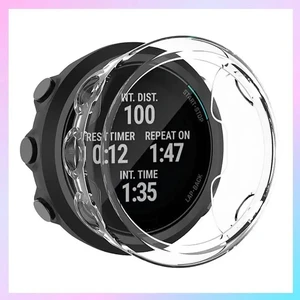Protective Case For Garmin Swim 2 TPU Cover Watch Bumper Shell For Garmin Swim 2 Swim2 Protective Case For Garmin Swim 2 TPU Cover Watch Bumper Shell For Garmin Swim 2 Swim2
