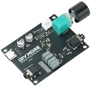 DC 3.7V-5V DM-AB001 Stereo Headphone Amplifier Module MAX97220 3.5mm Headphone Amplifier Module Type C DC 3.7V-5V DM-AB001 Stereo Headphone Amplifier Module MAX97220 3.5mm Headphone Amplifier Module Type C